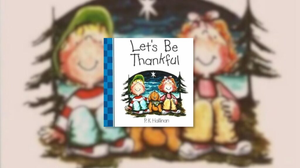 Book cover of Let's Be Thankful