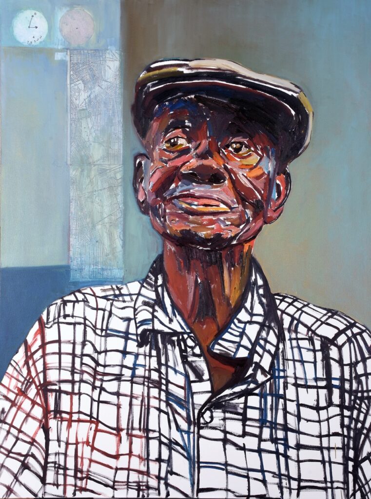 artwork photo of Beverly McIver, Taxi Driver, n.d.