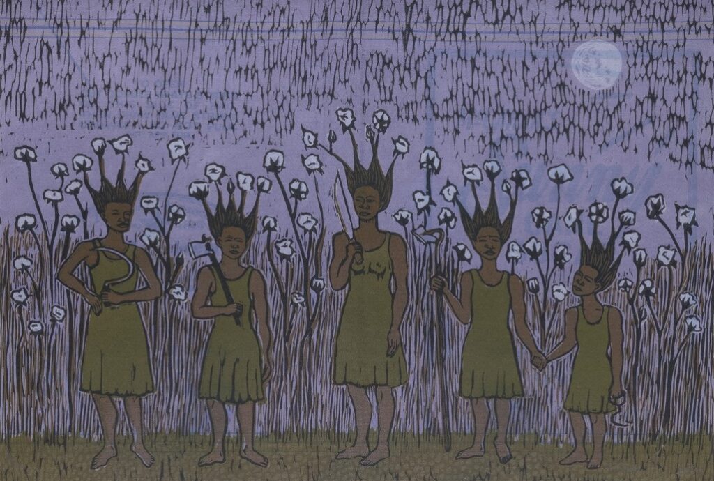 artwork photo of Alison Saar, Reapers