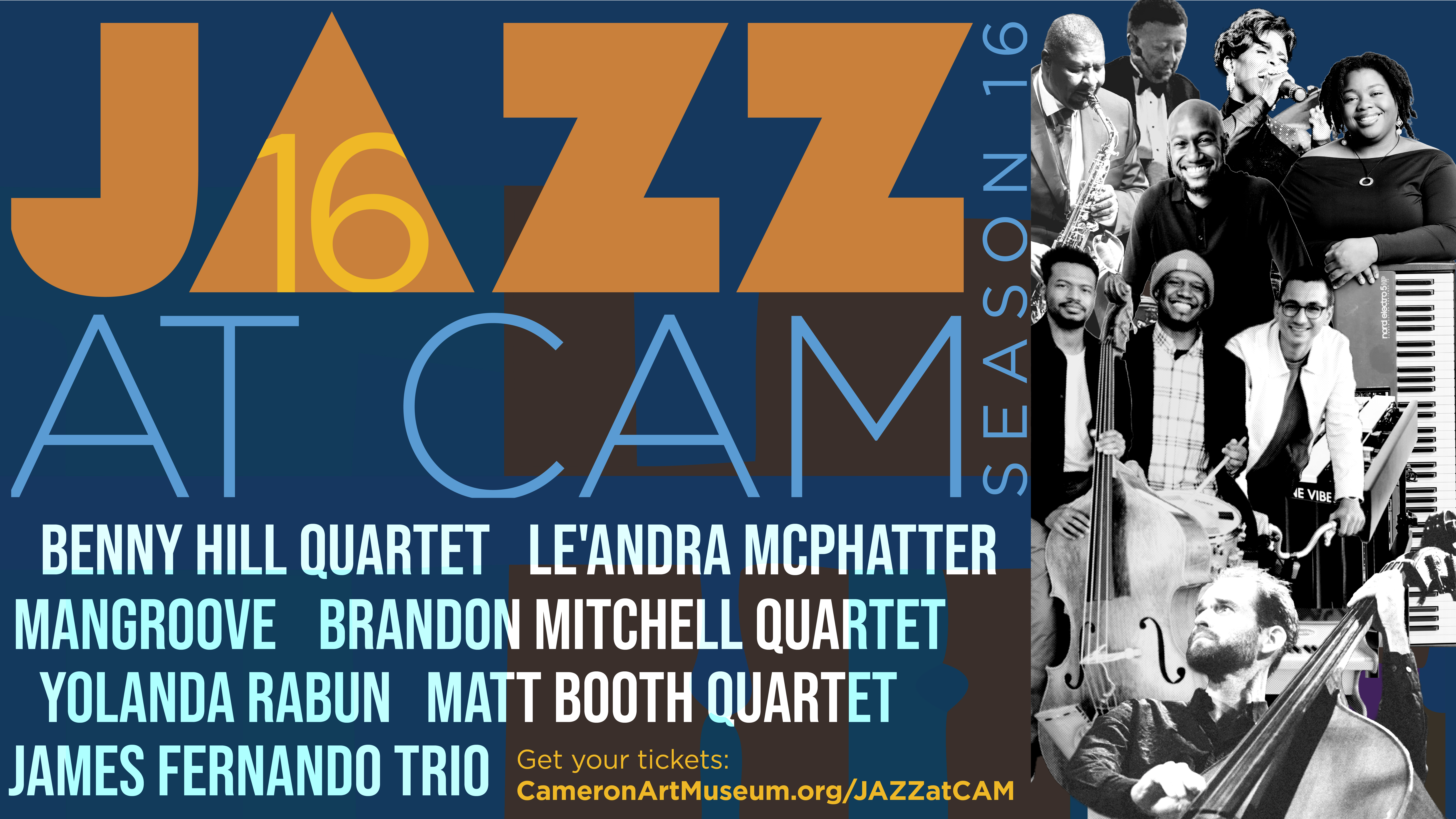 André Branluer jazz アート ジャズ Jazz at CAM - Cameron Art Museum