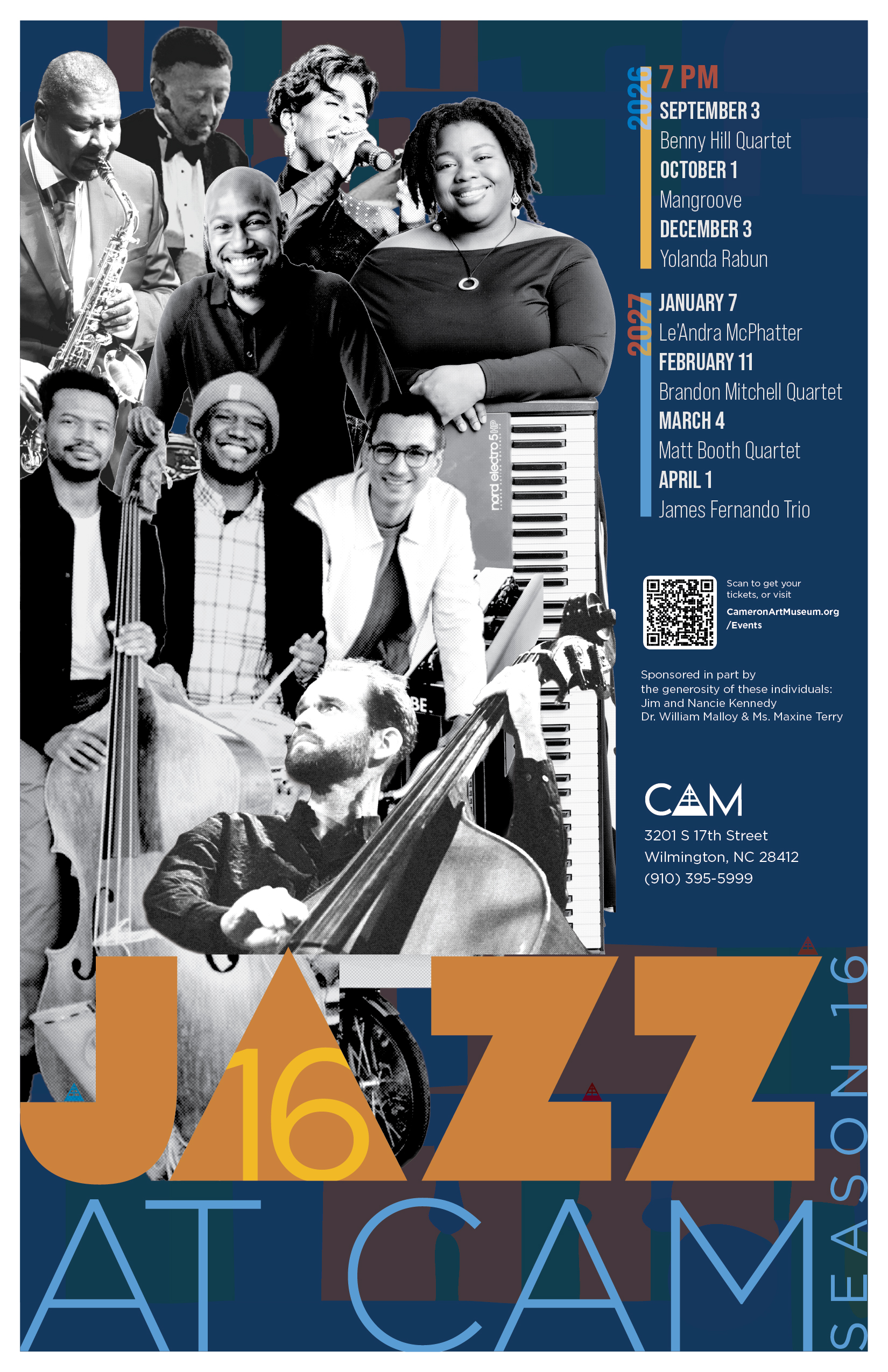 JAZZ at CAM Season 16 Poster
